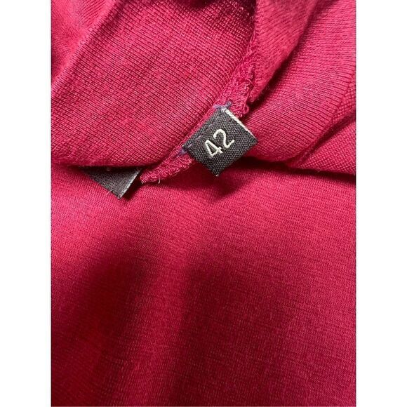 Enjoy Red Long Sleeve T-shirt Size M/ 42 EU - Picture 4 of 10